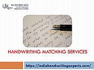 Signature Matching Services India – India Handwriting Expert