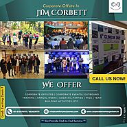 Find the Best Venue and options for Corporate Offsite in Jim Corbett – Call CYJ now