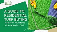 A Guide to Residential Turf Buying
