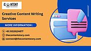 Creative Content Writing Services : Unleash Your Brand's Potential with Engaging Content