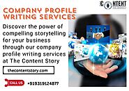 Discover the power of compelling storytelling for your business through our company profile writing services at The C...