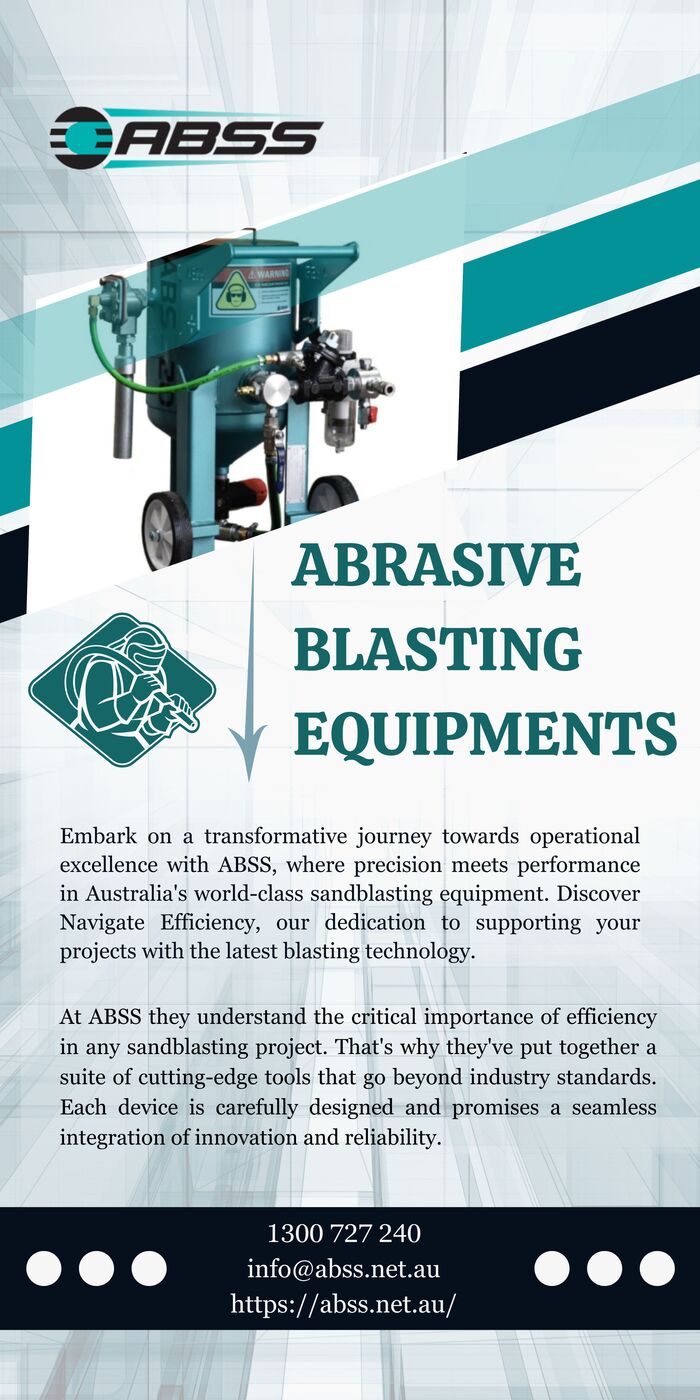 ABSS Pioneering Precision in Abrasive Blasting Equipment for Superior