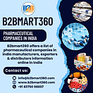 Find Distributor Pharmaceutical Companies in India - B2BMart360