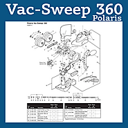 Polaris 360 Parts & Diagram | Pool Cleaner Parts | ePoolSupply