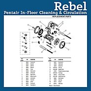 Shop Quality Pentair Rebel Pool Cleaner Parts | ePool Supply