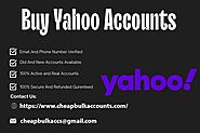 Best Site To Buy Yahoo Accounts & Cheap Price