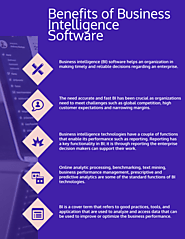 Top 15 Benefits of Business Intelligence Software in 2024 - Reviews, Features, Pricing, Comparison - PAT RESEARCH: B2...