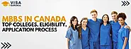 MBBS in Canada: Top Colleges, Eligibility, Application Process