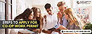 Steps to Apply for Co-Op Work Permit: Work & Study in Canada