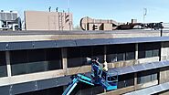 Top Gun's Commercial Cleaning: Office Building Exterior