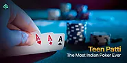 Benefits of Playing Teen Patti Online