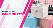 Where To Buy Cake Boxes? | Cake Boxery #1 Supplier In USA