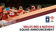 Wales RBS 6 Nations Squad | Wales Rugby Squad