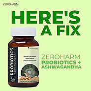 Ashwagandha and Probiotics Supplements for Digestion - Zeroharm