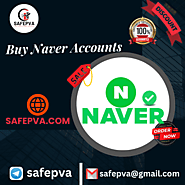 Buy Naver Accounts - 100 PVA Safe & Secure (Old/New) Accounts