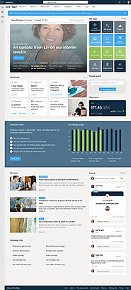 The all-rounder intranet homepage