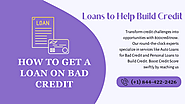 Contact 18444222426 Get a Loan on Bad Credit | Fix Credit Score