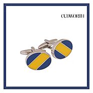 Add a Pop of Colour to Your Wardrobe with Enamel Cufflinks for Men