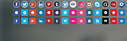 Simple Social Icon Widget