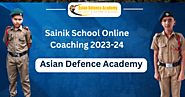 Website at https://asianschooleducation.com/sainik-school-coaching