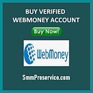 Website at https://smmproservice.com/product/buy-verified-webmoney-account/