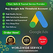 Buy Google Ads Threshold Account - Threshold Method 2024