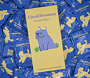Cleo&Hooman Zoomie Wipes – Hypoallergenic, Alcohol-Free & Paraben-Free Dog Wipes