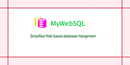 MyWebSQL: Next generation tool for database web administration