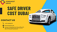 Safe Driver Dubai cost