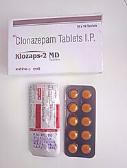 Buy Clonazepam 2mg Klozaps in the UK