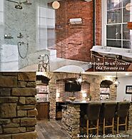 Brick & Stone Accent Wall - a “We Pay the Tax” Event