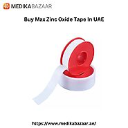 Buy Max Zinc Oxide Tape In UAE