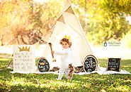 Cake smash photography in Woodland Hills and Calabasas CA
