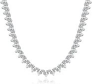 Shimspex Teni Necklace With Very Good Cut and D-color 48 Carat Diamond - SHOPINGSTORE.US