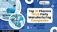 Top 10 Pharma Third Party Manufacturing Companies In India