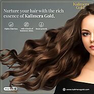 Natural Hair Growth Oil -Kalimera 24k Gold