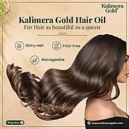 Kalimera 24K Gold - Herbal Hair Oil for Dry and Frizzy Hair