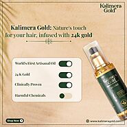 Kalimera 24K Gold's Best Herbal Hair Care Oil