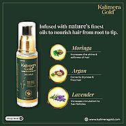 Hair Oil for Dry and Damaged Hair - Kailmera Gold