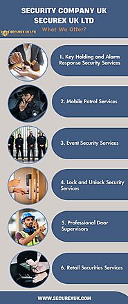 Securex UK Ltd: Security Guard Services - Security Company UK