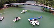 Cedar Creek Jumping Bridge in Norris Lake