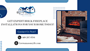 Elevate Your Living Space with Professional Brick Fireplace Installation