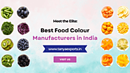 Meet the Elite: Best Food Colour Manufacturers in India