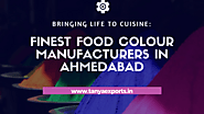 Bringing Life to Cuisine: Finest Food Colour Manufacturers in Ahmedabad