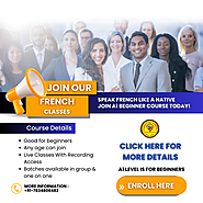 Discover Convenient and Affordable Online French Classes in India