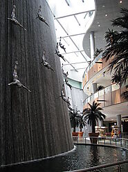 Dubai Mall Waterfall