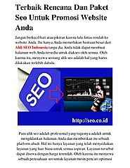 (http://seo.co.id/)Terbaik rencana dan paket seo untuk promosi website anda