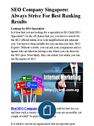 (http://rank.com.sg/)SEO Company Singapore