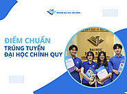 Điểm chuẩn trúng tuyển đại học chính quy năm 2024