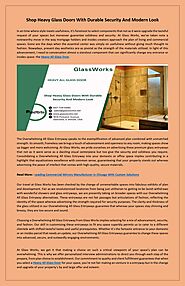 Elevate Your Bathroom With Premium Glass Shower Enclosures in Chicago